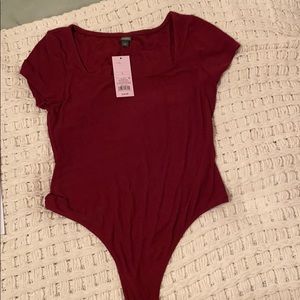 Never worn TARGET ribbed bodysuit!